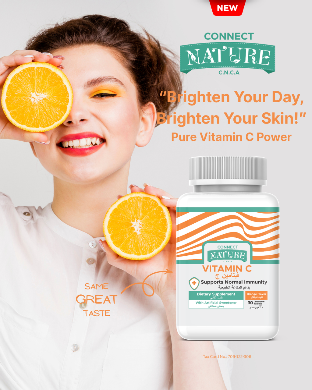 Connect Nature Vitamin C 1000mg Chewable